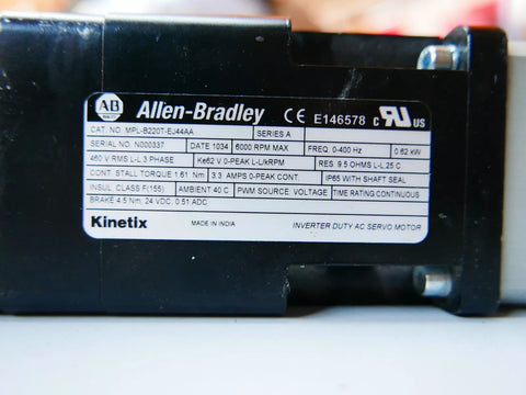 ALLEN BRADLEY MPL-B220T-EJ44AA