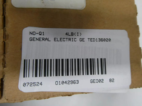 General Electric TED136020