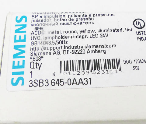 Siemens 3SB3645-0AA31