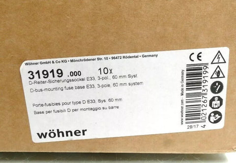WOHNER 31919