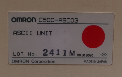 Omron C500-ASC03