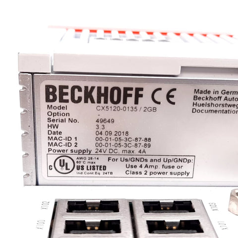 BECKHOFF CX5120-0135