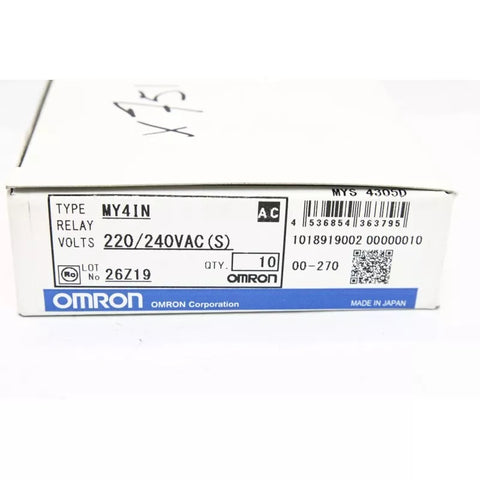 OMRON MY4IN 220/240 VAC (S)