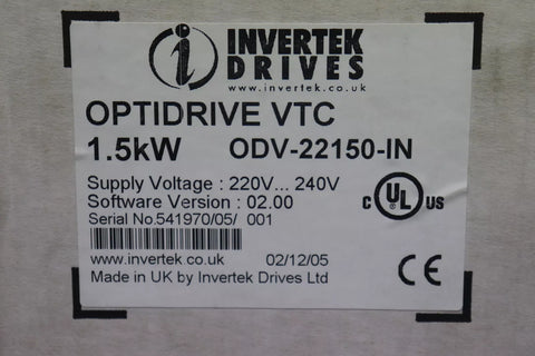 INVERTEK ODV-22150-IN