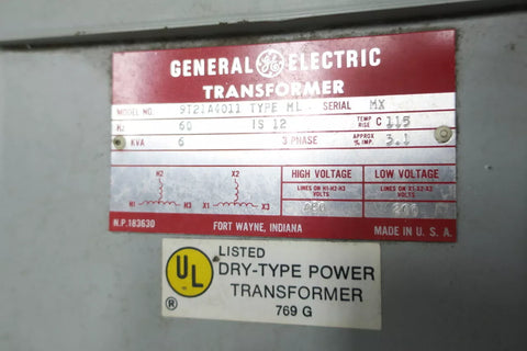 General Electric 9T21A4011