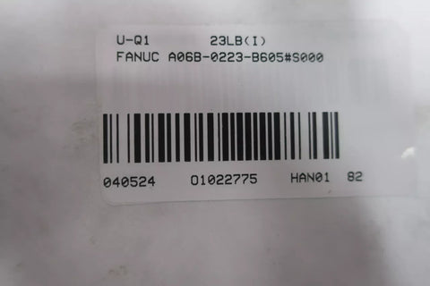 FANUC A06B-0223-B605#S000