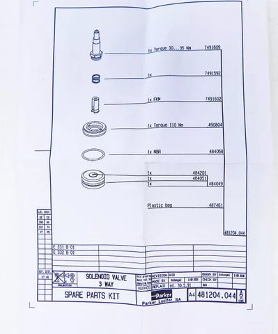 Parker 481204044