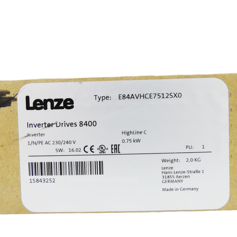 LENZE E84AVHCE7512SX0