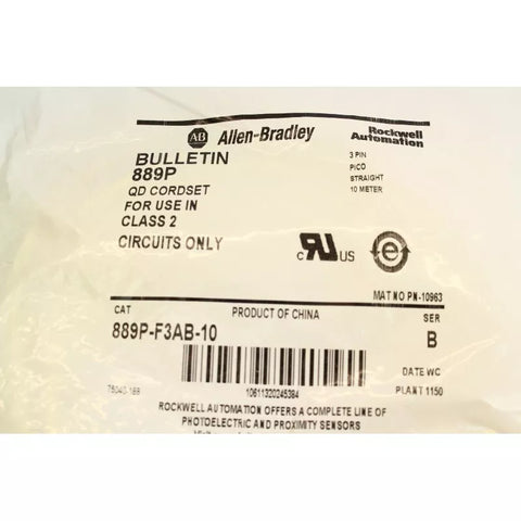 ALLEN BRADLEY 889P-F3AB-10