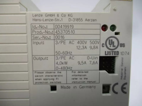 LENZE E82EV402K4B000XXVA14