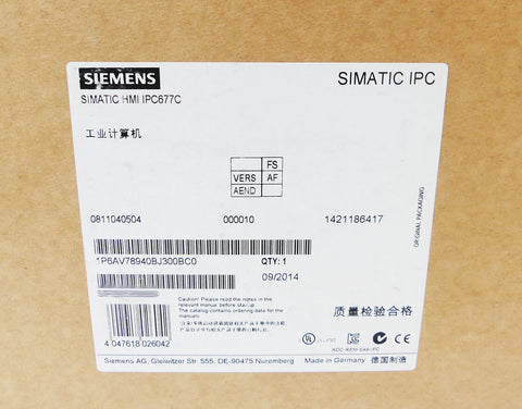 SIEMENS 6AV7894-0BJ30-0BC0