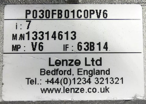 Lenze P030FB01C0PV6