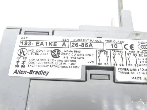 ALLEN BRADLEY 193-EA1KE