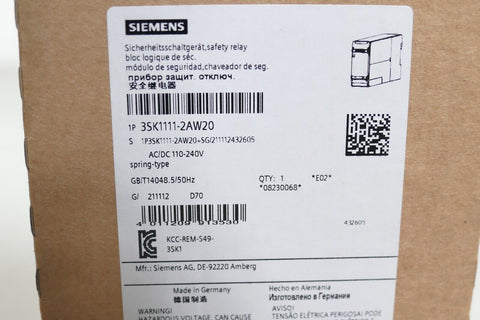 Siemens 3SK1111-2AW20