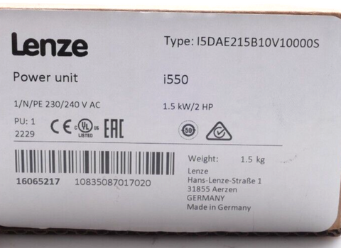 Lenze I5DAE215B10V10000S