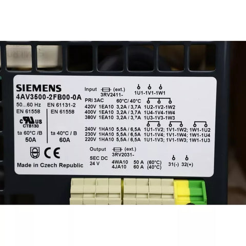 SIEMENS 4AV3500-2FB00-0A