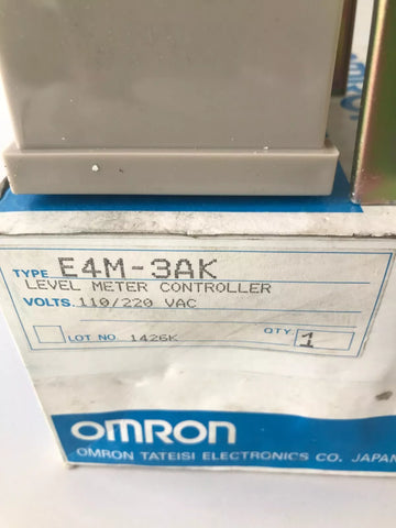 OMRON E4M-3AK-110/220VAC