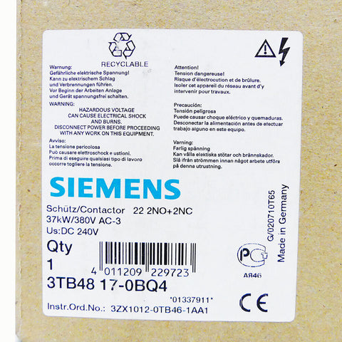 SIEMENS 3TB4817-0BQ4