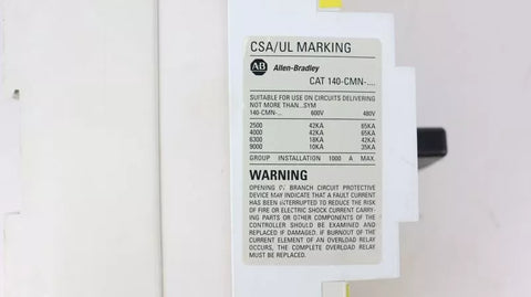 Allen Bradley CAT 140-CMN