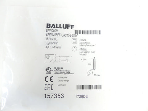 Balluff BAW M08EF-UAC15B-S49G