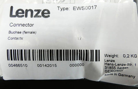 Lenze EWS0017