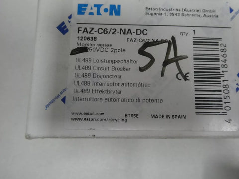 Eaton FAZ-C5/2-NA-DC