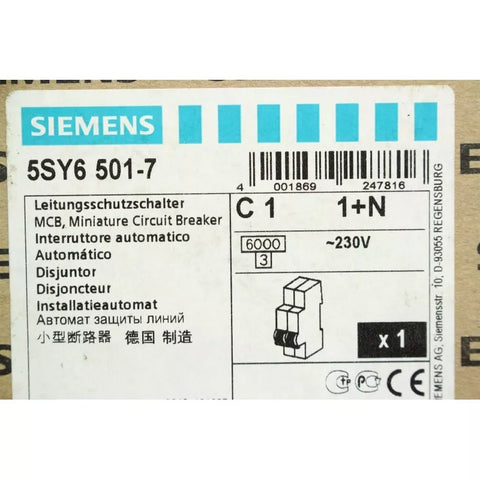 SIEMENS 5SY6501-7