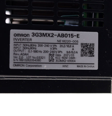 Omron 3G3MX2-AB015-E