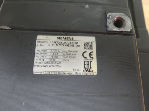 SIEMENS 1FK7084-2AF74-1EH1