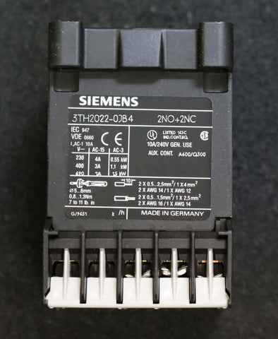 SIEMENS 3TH2022-0JB4