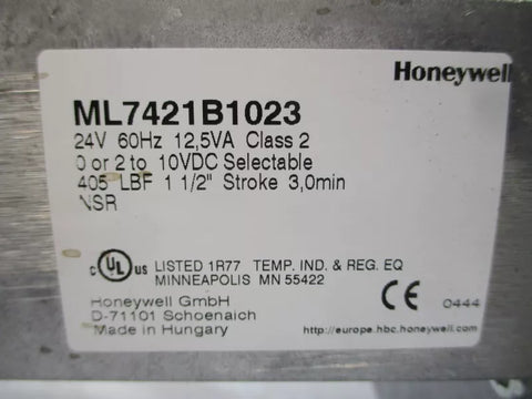 HONEYWELL ML7421B1023