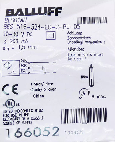 BALLUFF BES 516-324-EO-C-PU-05