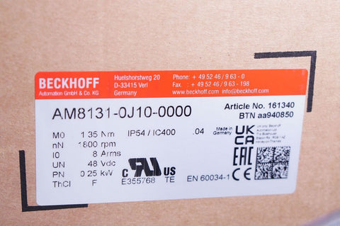 Beckhoff AM8131-0J10-0000