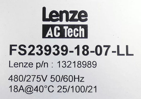 Lenze FS23939-18-07-LL