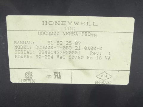 Honeywell DC300K-T-0B3-21-0A00-0