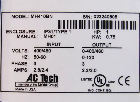 Lenze MH410BN