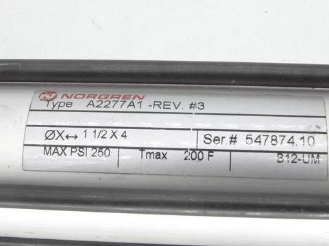 NORGREN A2277A1-1-1/2X4