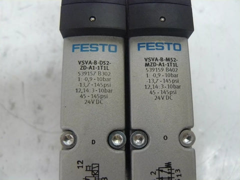 Festo VSVA-B-D52-ZD-A1-1T1L + VSVA-B-M52-MZD-A1-1T1L