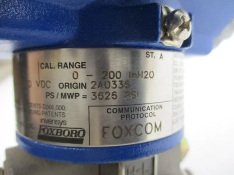 FOXBORO IDP10-D22B11F-M1V