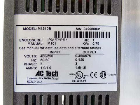 ALLEN BRADLEY M1510B