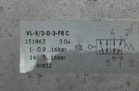 FESTO VL-5/2-D-3-FR-C