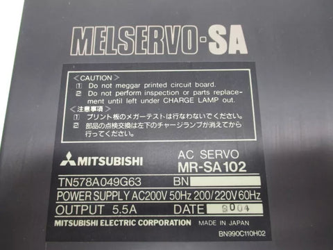 MITSUBISHI MR-SA102