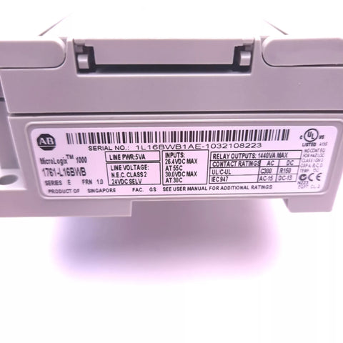ALLEN BRADLEY 1761-L16BWB