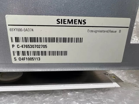 SIEMENS 6SY7000-0AD74