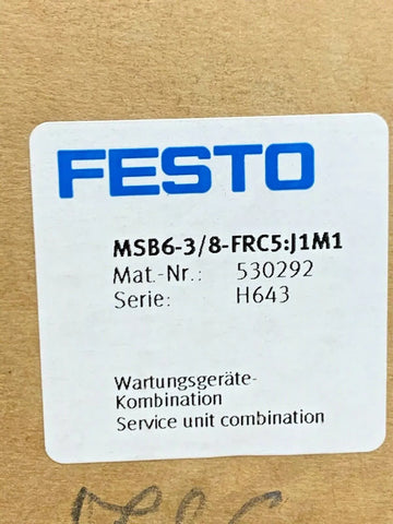 Festo MSB6-3/8-FRC:J1M1