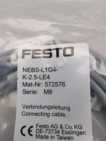 FESTO NEBS-L1G4-K-2.5-LE4