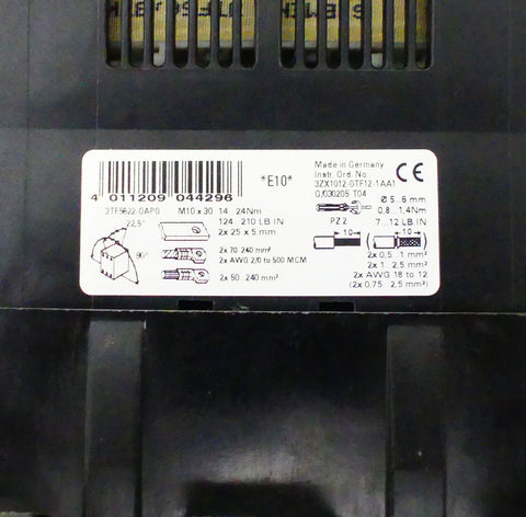 SIEMENS 3TF5622-0AP0