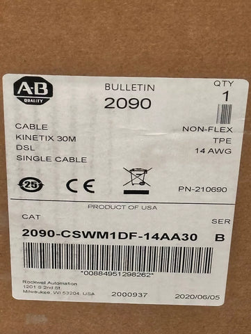 ALLEN BRADLEY 2090-CSWM1DF-14AA30