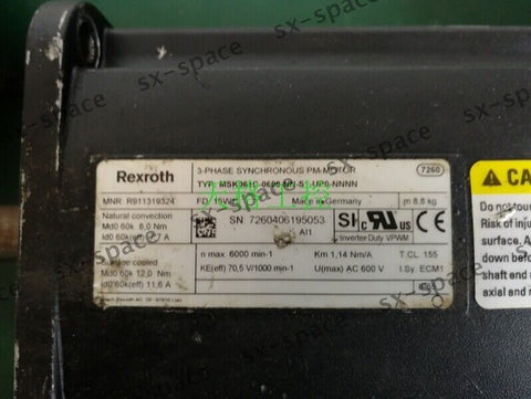 REXROTH MSK061C-0600-NN-S1-UP0-NNNN