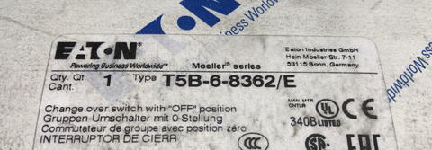Eaton T5B-6-8362/E